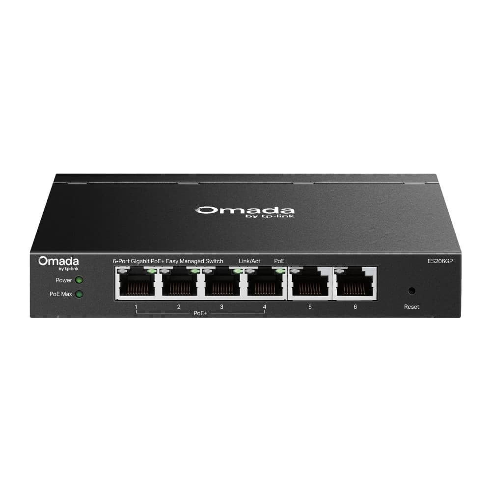 TPLINK (OMADA) SWITCH 6P 2P GIGABIT 4P POE